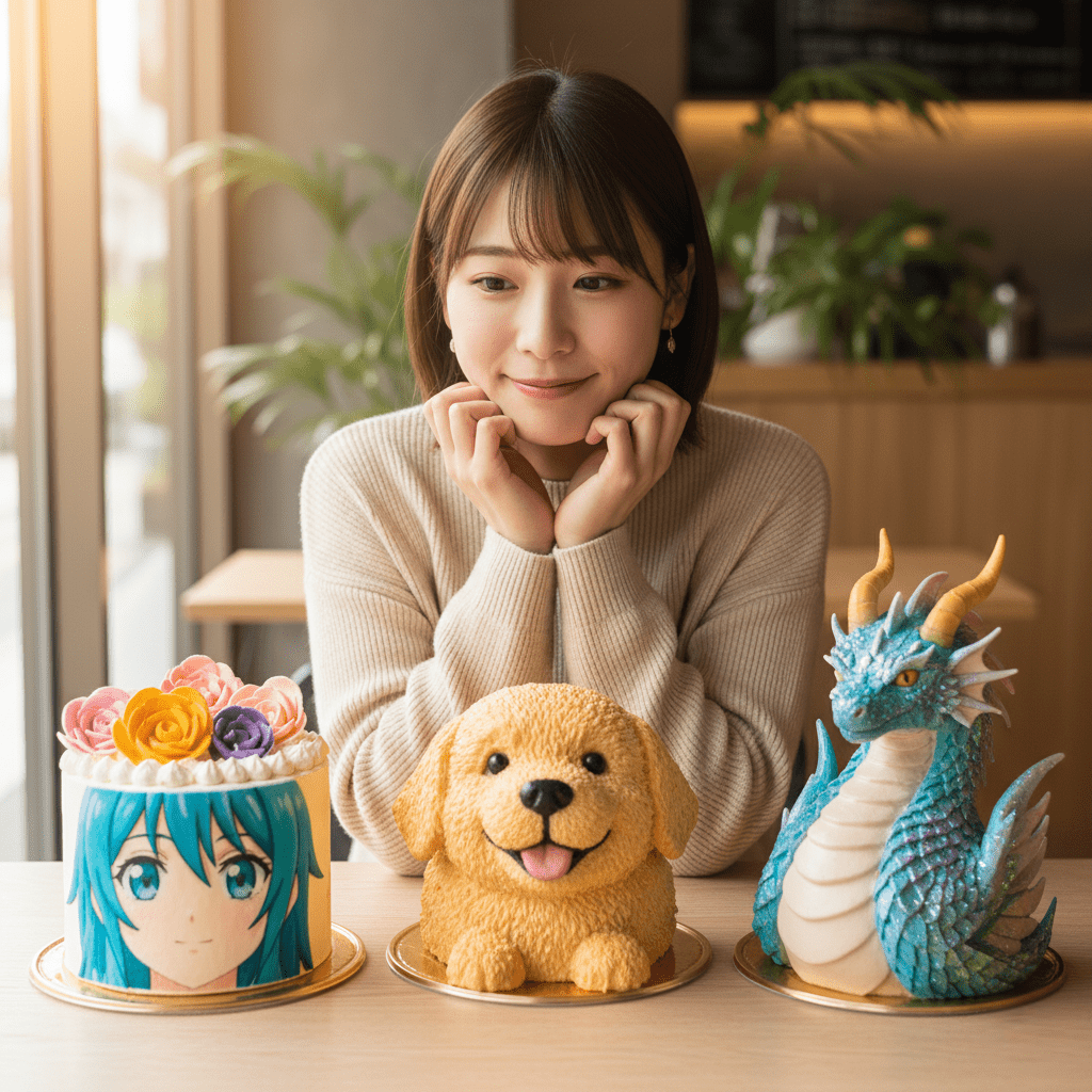 【早見表】名古屋のキャラケーキ・オーダー店 徹底比較